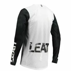LEATT Jersey 4.5 X-Flow - Weiss-schwarz -Günstiges Vélo Geist Geschäft LEATTJersey4 5X Flow weiss schwarz 3