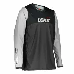 LEATT Jersey Moto 4.5 Enduro Schwarz-weiss