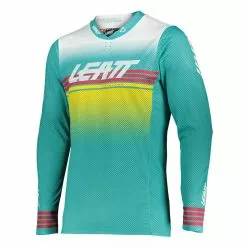 LEATT Jersey Moto 5.5 UltraWeld Aqua/Royal Türkis -Günstiges Vélo Geist Geschäft LEATTJerseyMoto5 5UltraWeldAquaRoyalt rkis 2