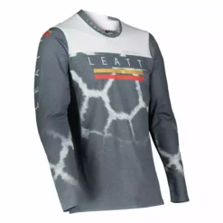 LEATT Jersey Moto 5.5 UltraWeld Giraffe Grau-weiss