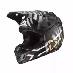 LEATT Motocrosshelm GPX 5.5 Composite - Schwarz-weiss-gold