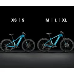 Trek Powerfly 4 Matte Solid Charcoal/Matte Miami -Günstiges Vélo Geist Geschäft MTB standover 4x3 PFM