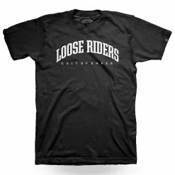 LOOSE RIDERS Mens Classic T-Shirts - Black