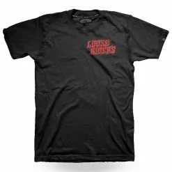 LOOSE RIDERS Mens T-Shirts - Flamin' Skull