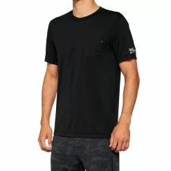 100% Mission Athletic T-Shirt - Black