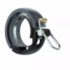 KNOG Oi Luxe Fahrradklingel - Schwarz/Grau - Large, 23.8mm-31.8mm