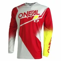 Oneal ELEMENT Jersey RACEWEAR V.22 Red/gray/neon Yellow