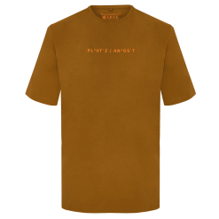 PLATZANGST Function T-Shirt Braun