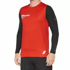 100% R-Core Concept Sleeveless Jersey - Red