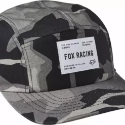 Fox Racing Regiment 5 Panel Hat Black Camo