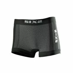 SIXS Kurze Funktionsunterhose BOX - Schwarz