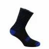 SIXS Socken Kurz MERINOS SOCKS Schwarz-blau
