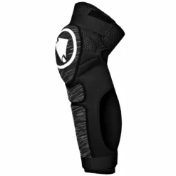 Endura SingleTrack II Knie -Schienbeinprotektor - Schwarz/Weiß
