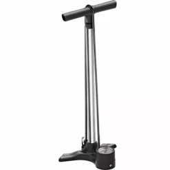 Lezyne Standluftpumpe Macro Floor Drive DV - Silber
