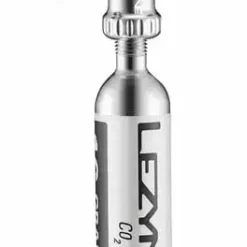 Lezyne CO2 Pumpe Control Drive CNC - Silber-glänzend