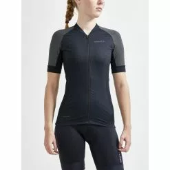 Craft Endurance ADV Lumen Jersey W - Schwarz -Günstiges Vélo Geist Geschäft craft adv endur lumen damen kurzarmtrikot black 1 1141249