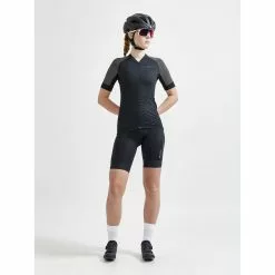 Craft Endurance ADV Lumen Jersey W - Schwarz -Günstiges Vélo Geist Geschäft craft adv endur lumen damen kurzarmtrikot black 6 1141244
