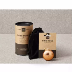 Creme Cycles Ding Dong Bell Klingel - Gold -Günstiges Vélo Geist Geschäft ert57751ba9f1e04