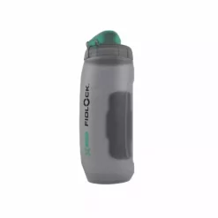 Fidlock Bottle 590 Antibacterial + Bike Base - Grau/türkis -Günstiges Vélo Geist Geschäft fidlock twist bottle590 antibacterial single TBL vorn v2