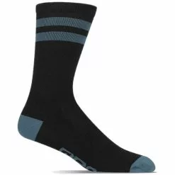 Giro Merino Wool Wintersocken - Black/harbor Blue
