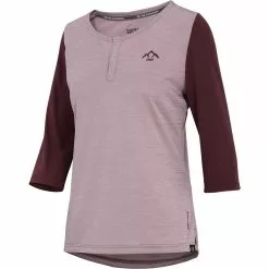 IXS Carve X Women Henley - Taupe-Raisin