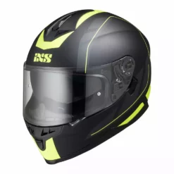 IXS 1100 2.0 Motorradhelm Matte Black Yellow