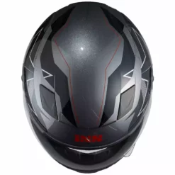 IXS 135 KID 2.0 Helm - Grau-schwarz-rot -Günstiges Vélo Geist Geschäft iXS135KID2 0Helm grau schwarz rot 4