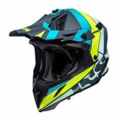 IXS 189 2.0 Motorradhelm - Matt Blau-gelb