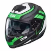 IXS 215 2.0 Motorradhelm Matte Black Green White