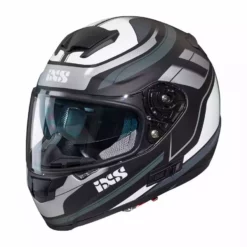 IXS 215 2.0 Motorradhelm Matte Black Grey White