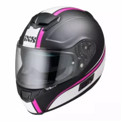IXS 215 2.1 Motorradhelm Matte Black White Pink