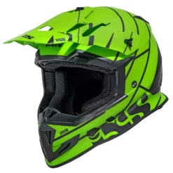 IXS 361 2.2 Motorradhelm - Matt Grün-schwarz