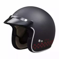 IXS 77 2.0 Jethelm Matte Black Bordeaux