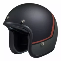 IXS 77 2.2 Jethelm Matte Black Grey Red