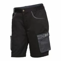 IXS Arbeitshose Team Kurz Schwarz-grau