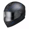 Integralhelm IXS1100 2.1 Schwarz-blau Matt