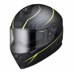 Integralhelm IXS1100 2.1 Schwarz-gelb Fluo Matt