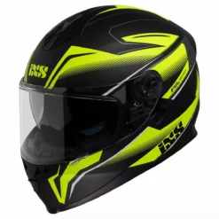 Integralhelm IXS1100 2.3 - Schwarz Matt-gelb Fluo