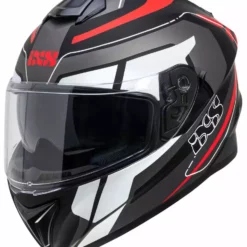 Integralhelm IXS216 2.2 - Grau-schwarz-rot