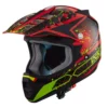 IXS Kinder-Motocrosshelm 278 KID 2.0 Rot-schwarz-gelb