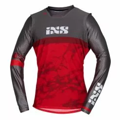 IXS MX Jersey Trigger - Rot Grau
