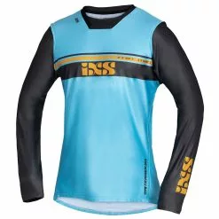 IXS MX Jersey Trigger 2.0 - Hellblau-anthrazit-braun