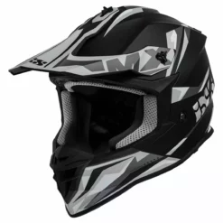 Motocrosshelm IXS362 2.0 - Schwarz Matt-grau