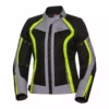 IXS Sport Damen Jacke Andorra-Air Black Grey Yellow