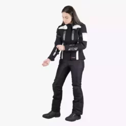 IXS Tour Damen Jacke Pacora-ST Schwarz-weiss -Günstiges Vélo Geist Geschäft iXSTourDamenJackePacora STschwarz weiss 4