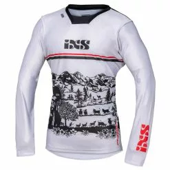 IXS Trigger MX Jersey 3.0 Weiss-schwarz-rot