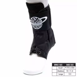 Space Brace Knöchelschoner - Schwarz