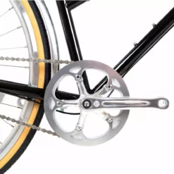 BLB Brick Lane Bikes Butterfly Town 3-Gang - Schwarz -Günstiges Vélo Geist Geschäft kurbel butterfly