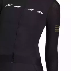 Maap Damen Evade Pro Base LS Jersey - Black -Günstiges Vélo Geist Geschäft map wal056 blk 004
