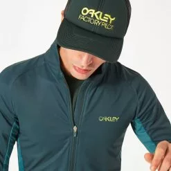 Oakley Elements Thermal Jersey - Hunter Green -Günstiges Vélo Geist Geschäft oakley thermal jersey jacket hunter green 1 1179673